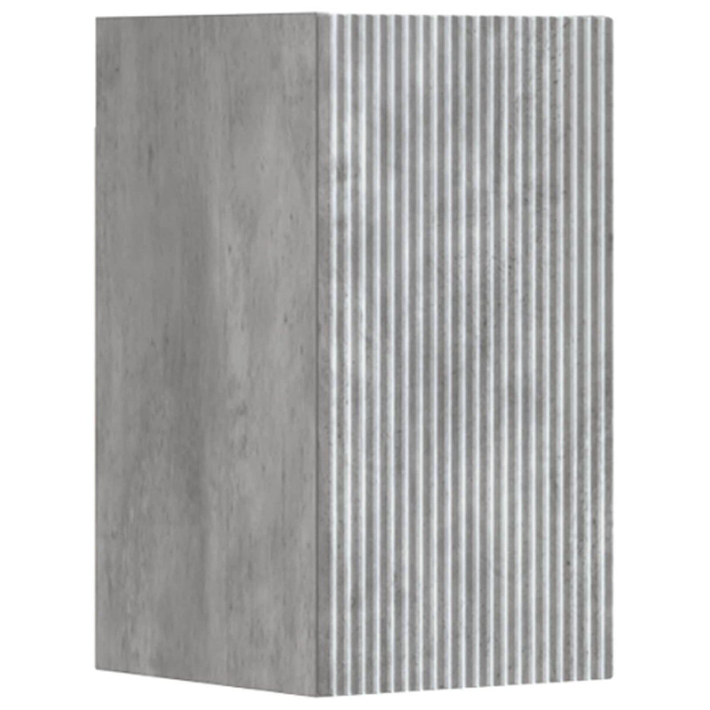 Badkamermeubelset 3 st Betongrijs 33 x 34,5 x 160 cm