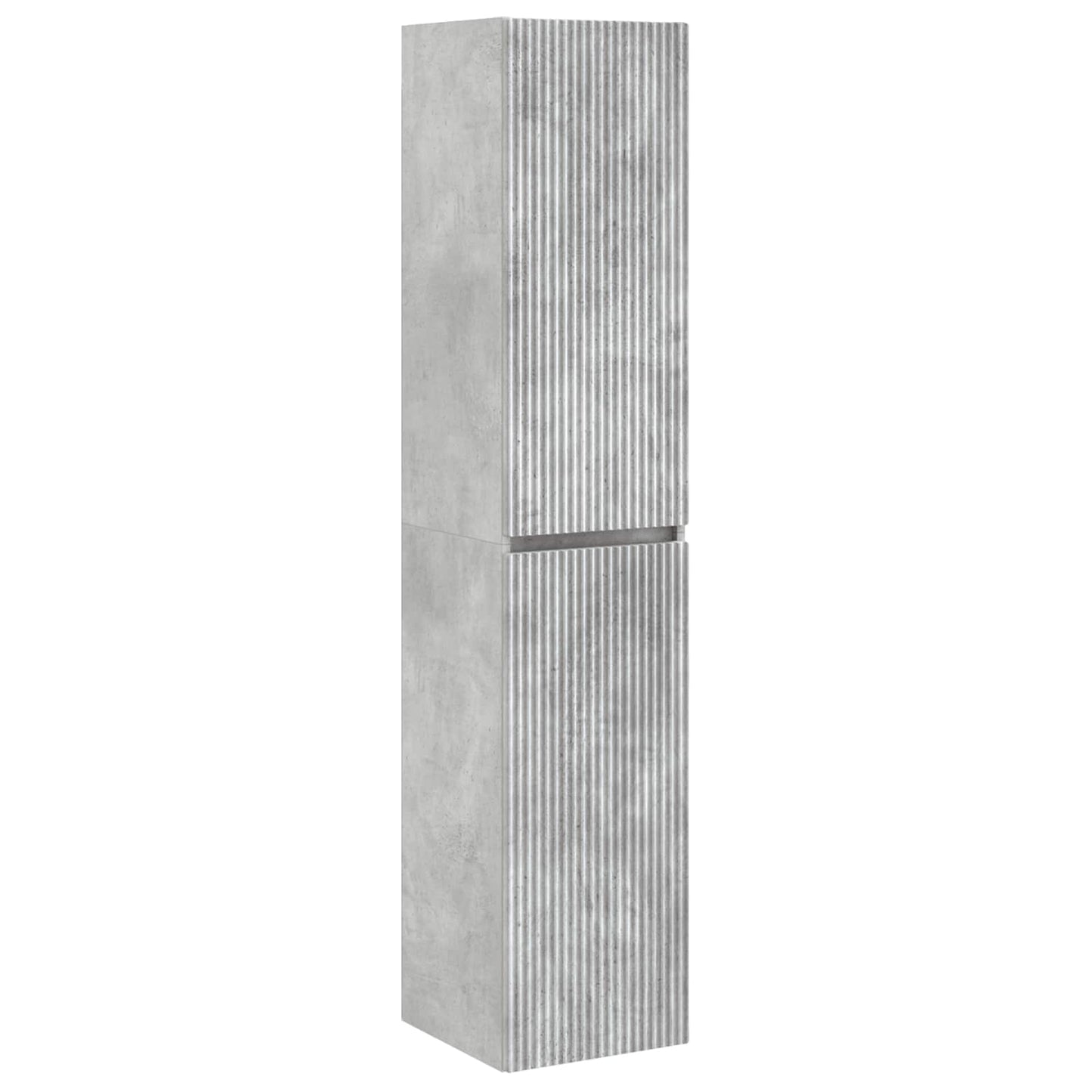 Badkamermeubelset 3 st Betongrijs 33 x 34,5 x 160 cm