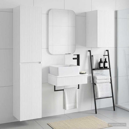 Badkamermeubelset 3 st Hoogglans Wit 33 x 34,5 x 160 cm