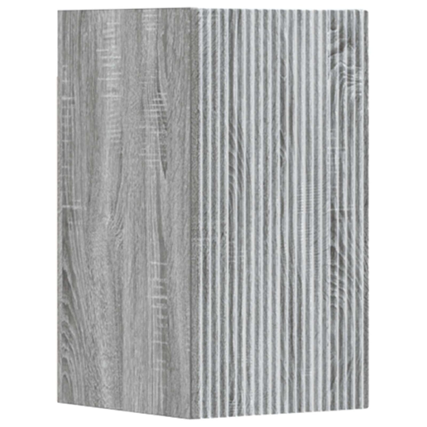 Badkamermeubelset 3 st Grijs Sonoma 33 x 34,5 x 160 cm