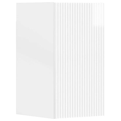 Badkamermeubelset 3 st Hoogglans Wit 33 x 34,5 x 160 cm