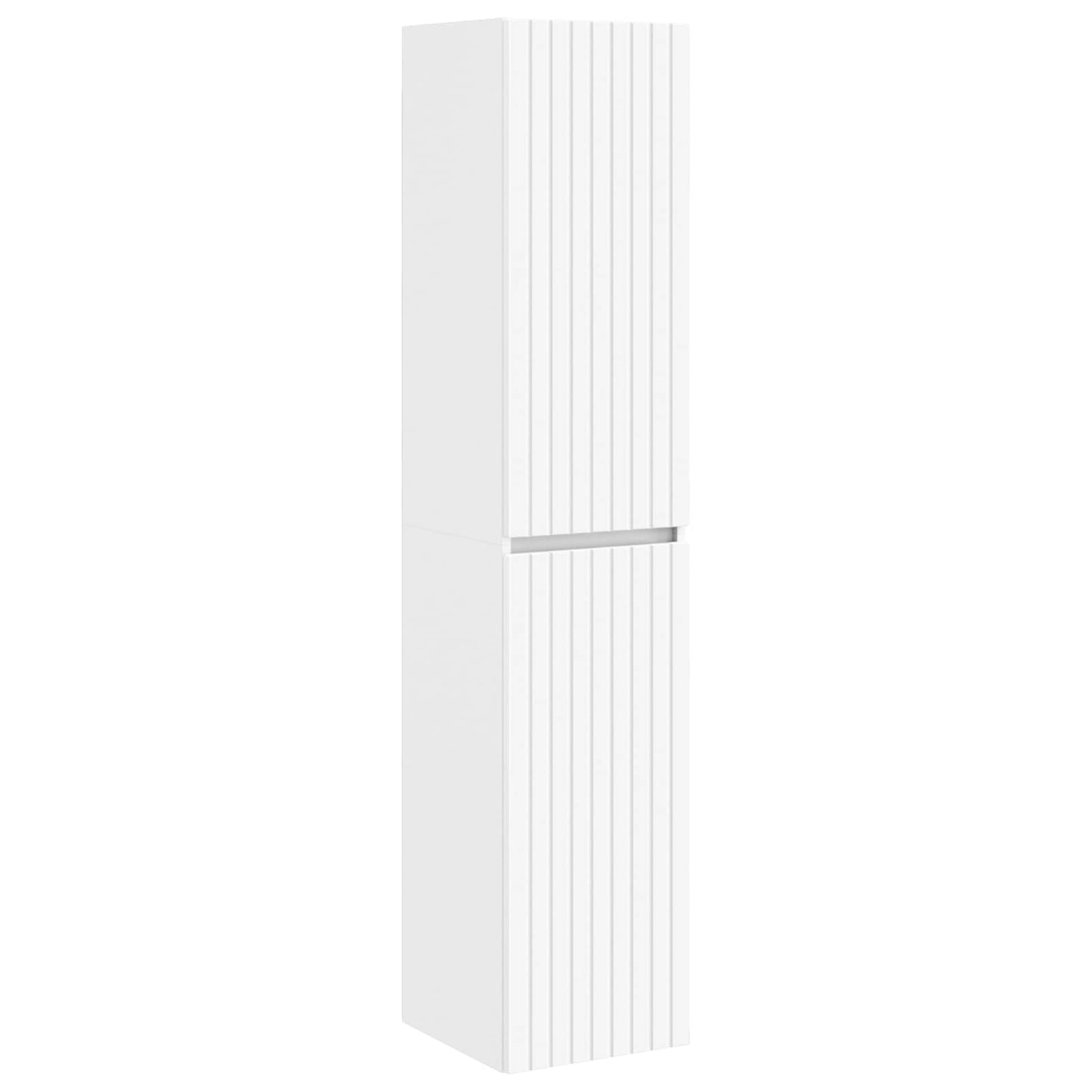 Badkamermeubelset 3 st Wit 33 x 34,5 x 160 cm Bewerkt hout