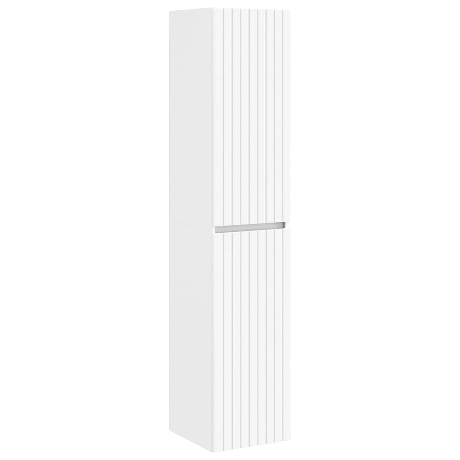 Badkamermeubelset 3 st Wit 33 x 34,5 x 160 cm Bewerkt hout