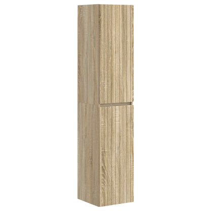 Badkamermeubelset 3 st Sonoma Eiken 33 x 34,5 x 160 cm
