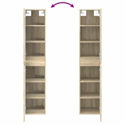Badkamermeubelset 3 st Sonoma Eiken 33 x 34,5 x 160 cm