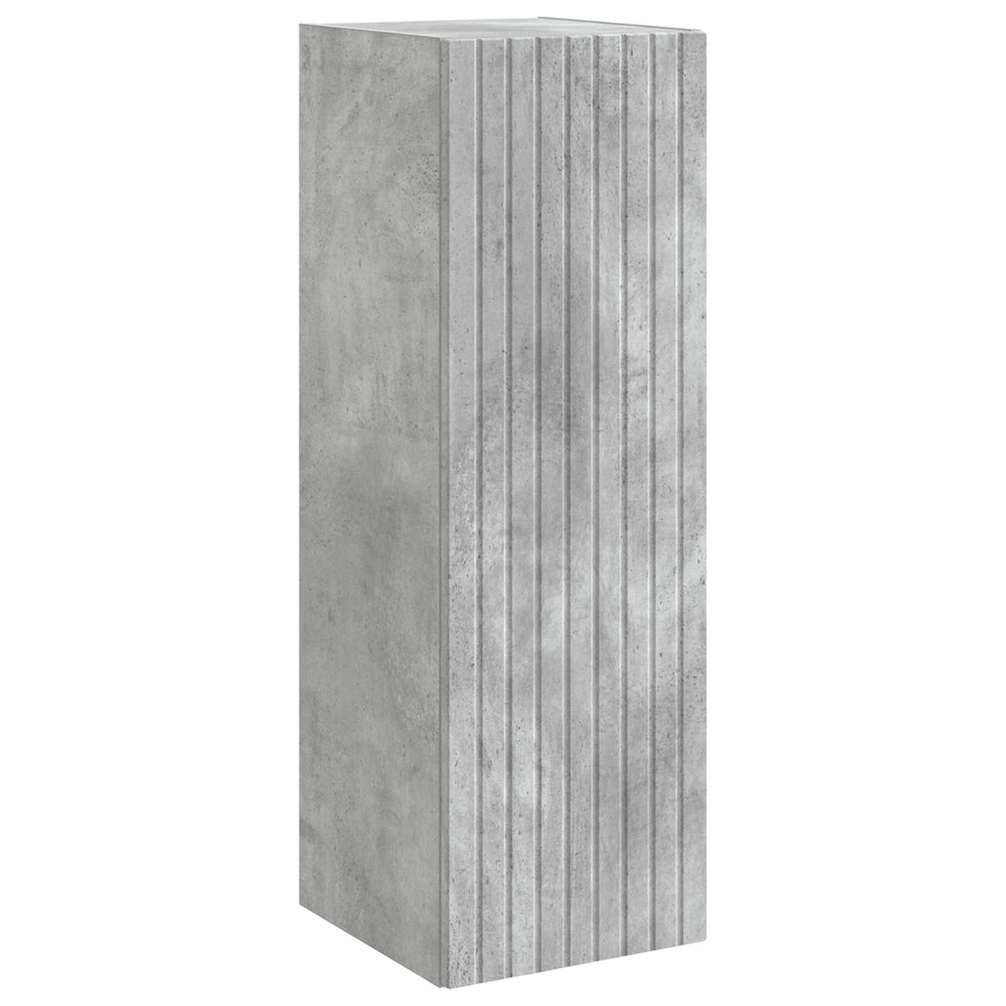 Badkamermeubelset 3 st Betongrijs 33 x 34,5 x 160 cm