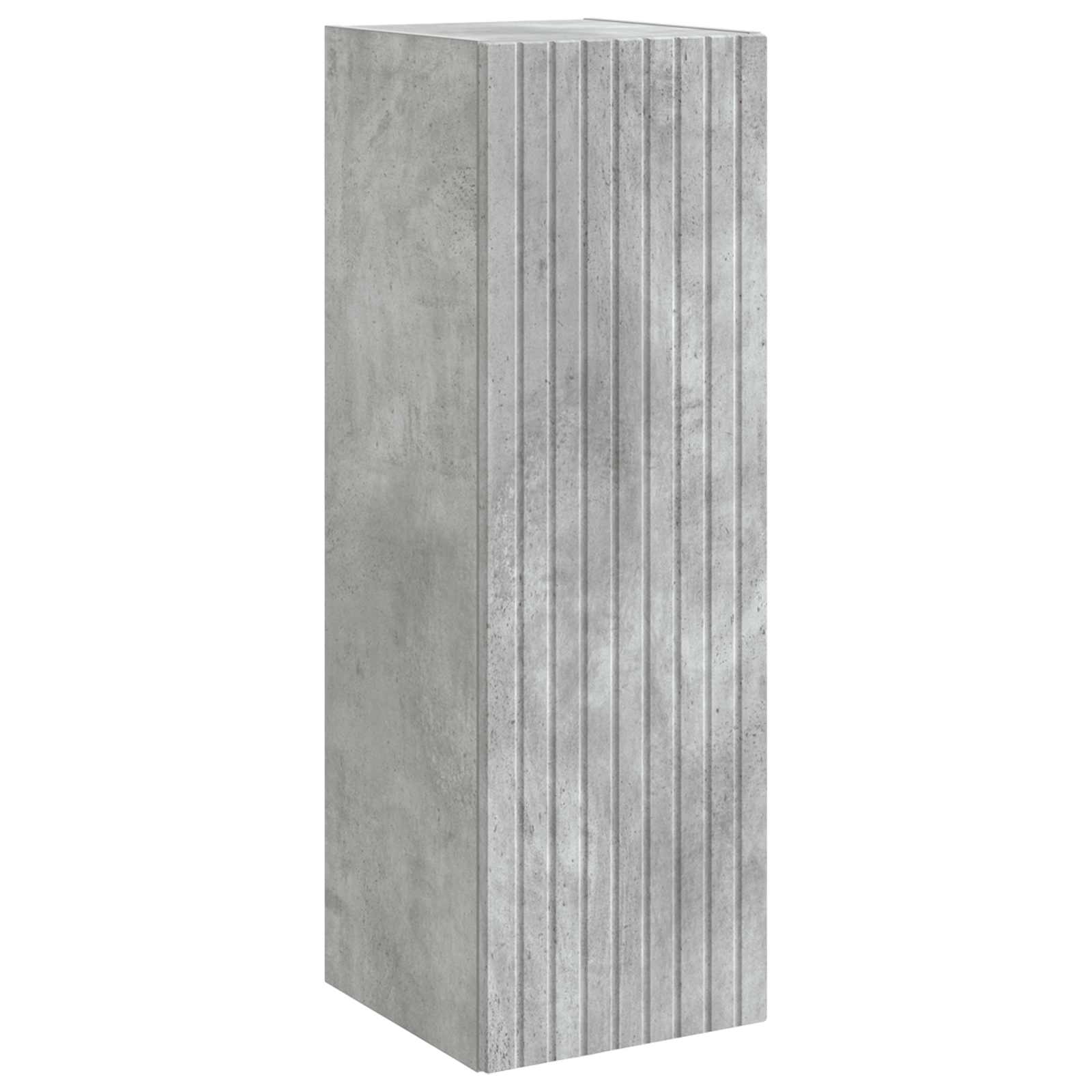 Badkamermeubelset 3 st Betongrijs 33 x 34,5 x 160 cm