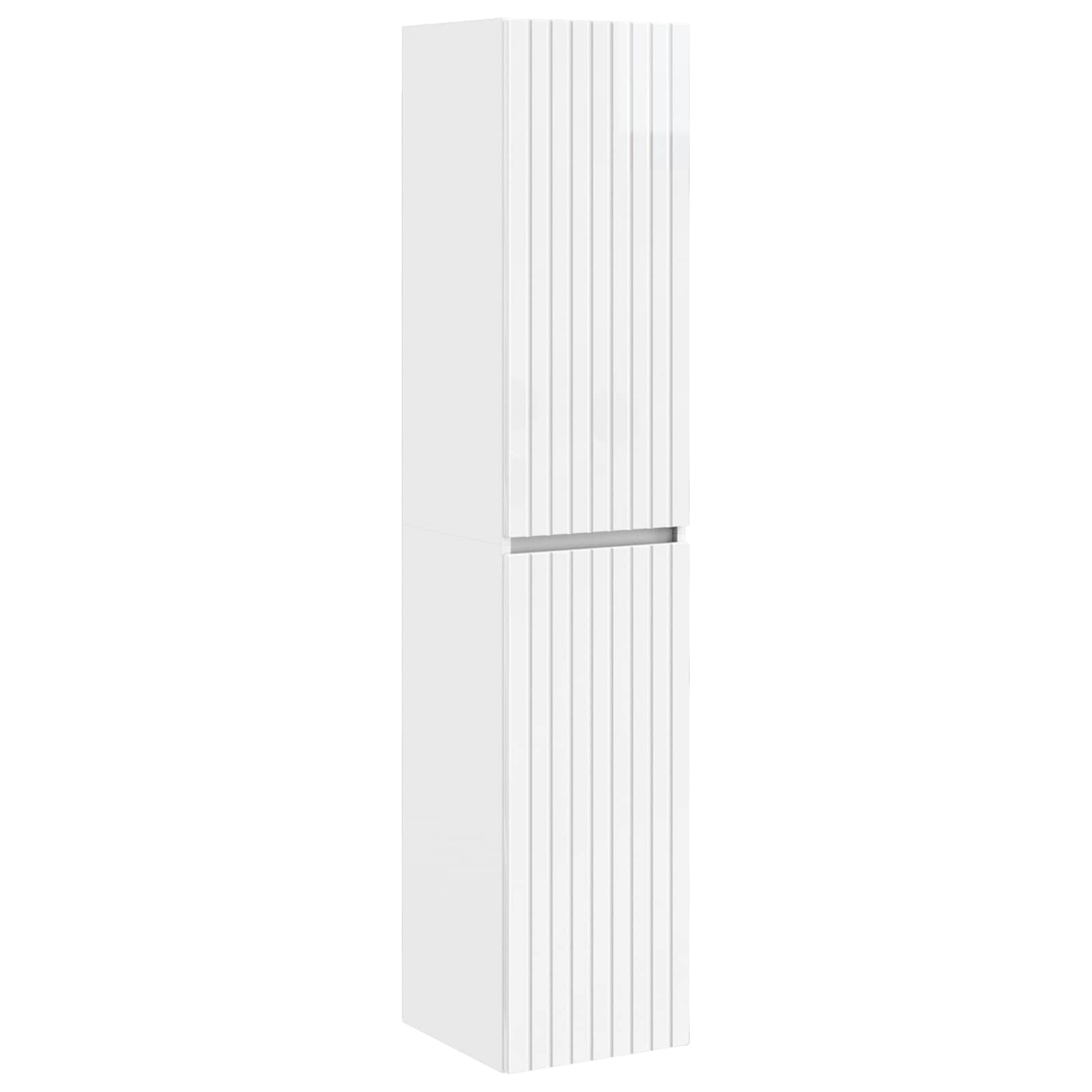 Badkamermeubelset 3 st Hoogglans Wit 33 x 34,5 x 160 cm
