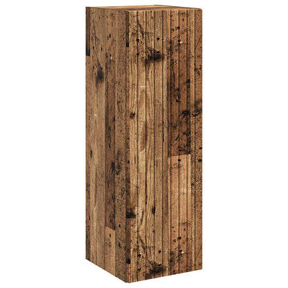 Badkamermeubelset 3 st Oud hout 33 x 34,5 x 160 cm Bewerkt hout