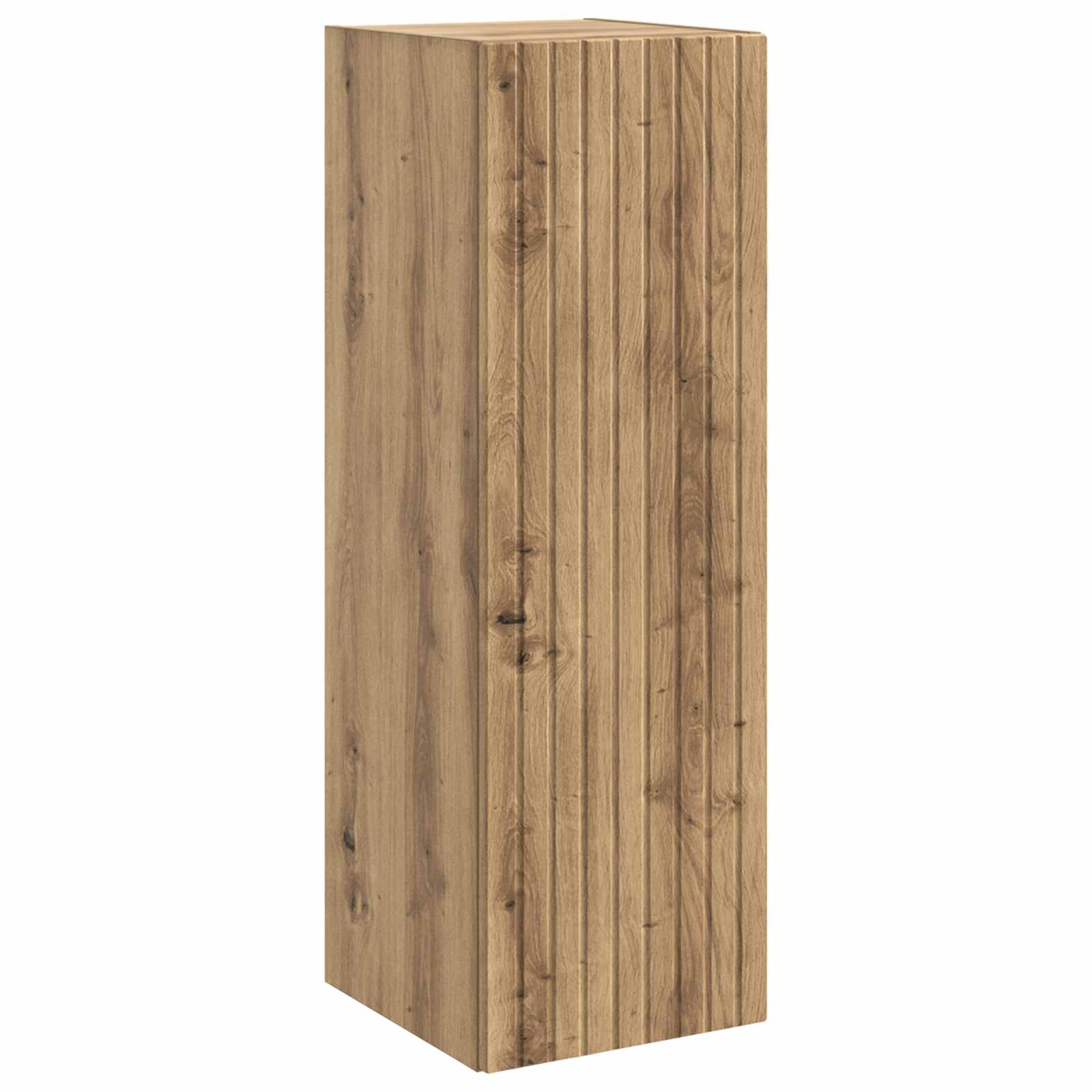 Badkamermeubelset 3 st Artisanaal eiken 33 x 34,5 x 160 cm