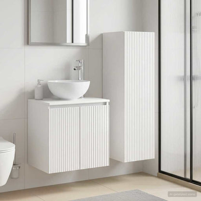 Badkamermeubelset 2 st Hoogglans Wit 33 x 34,5 x 100 cm