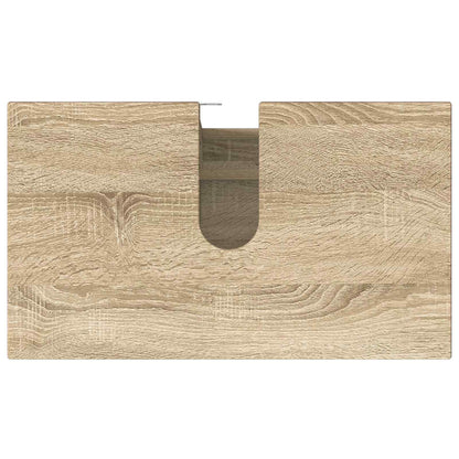 Badkamer Waskom Sonoma Eiken 60 x 35 x 60 cm Bewerkt hout