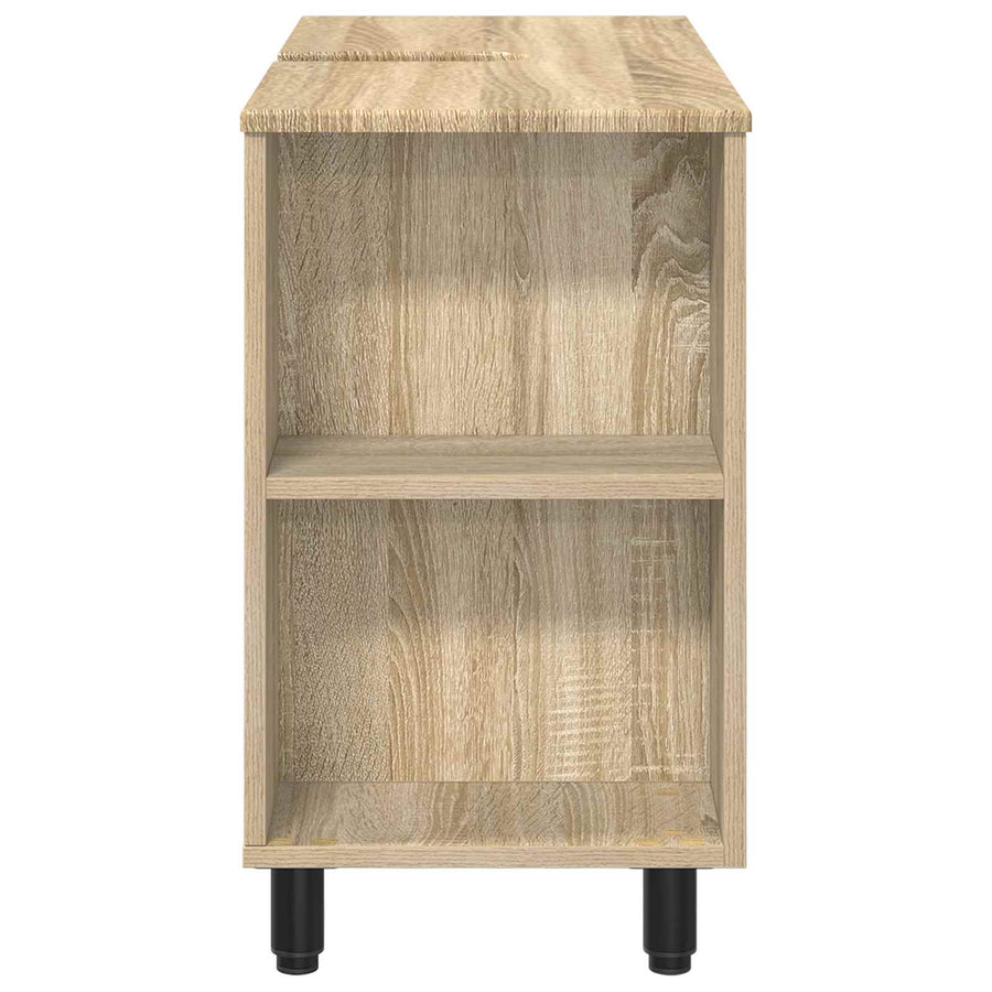 Opbergkast onder de wastafel Sonoma eiken 80 x 35 x 60 cm