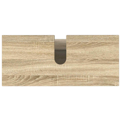Opbergkast onder de wastafel Sonoma eiken 80 x 35 x 60 cm