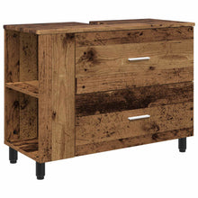 Badkamer Waskom Oud hout 80 x 35 x 60 cm Bewerkt hout