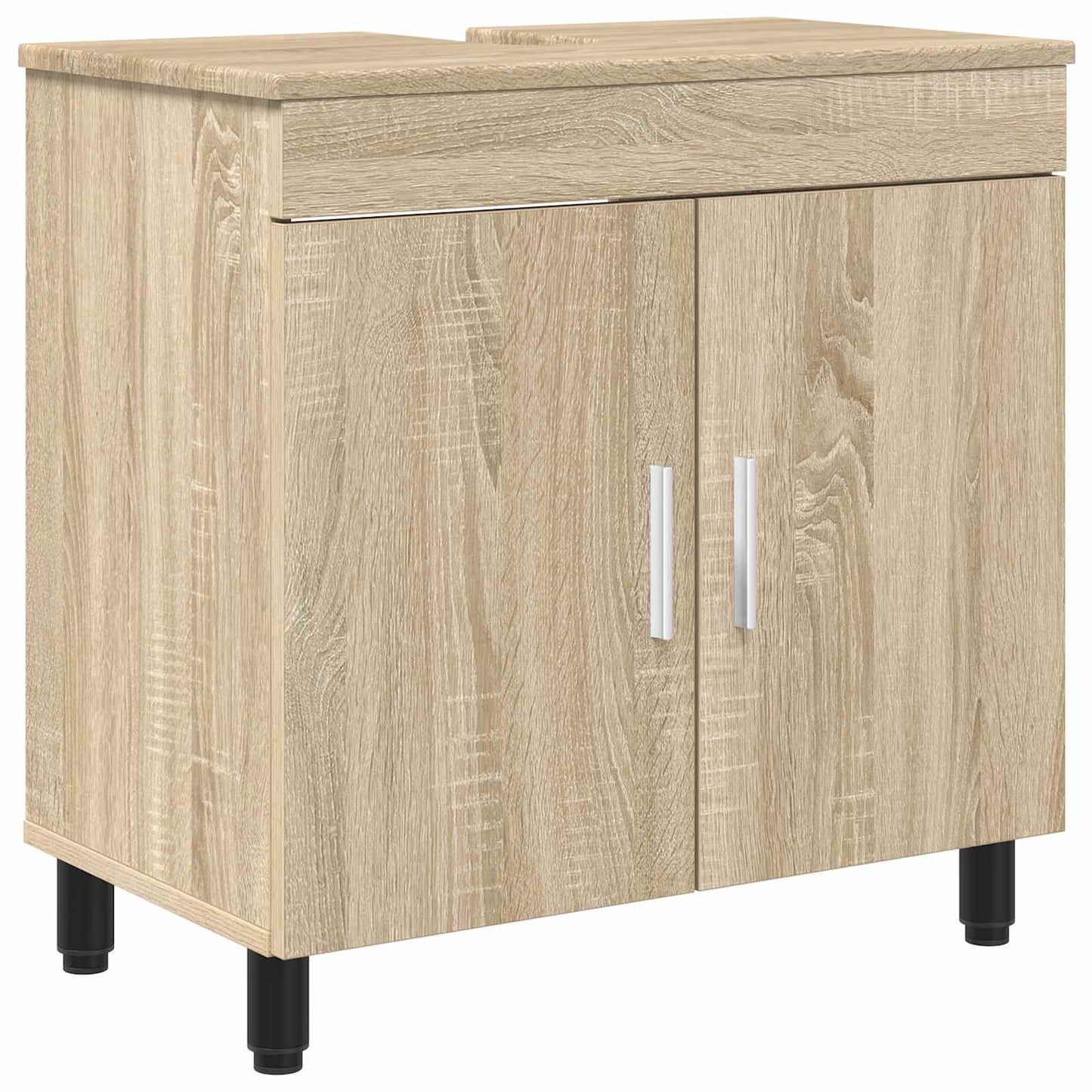 Badkamer Waskom Sonoma Eiken 60 x 35 x 60 cm Bewerkt hout