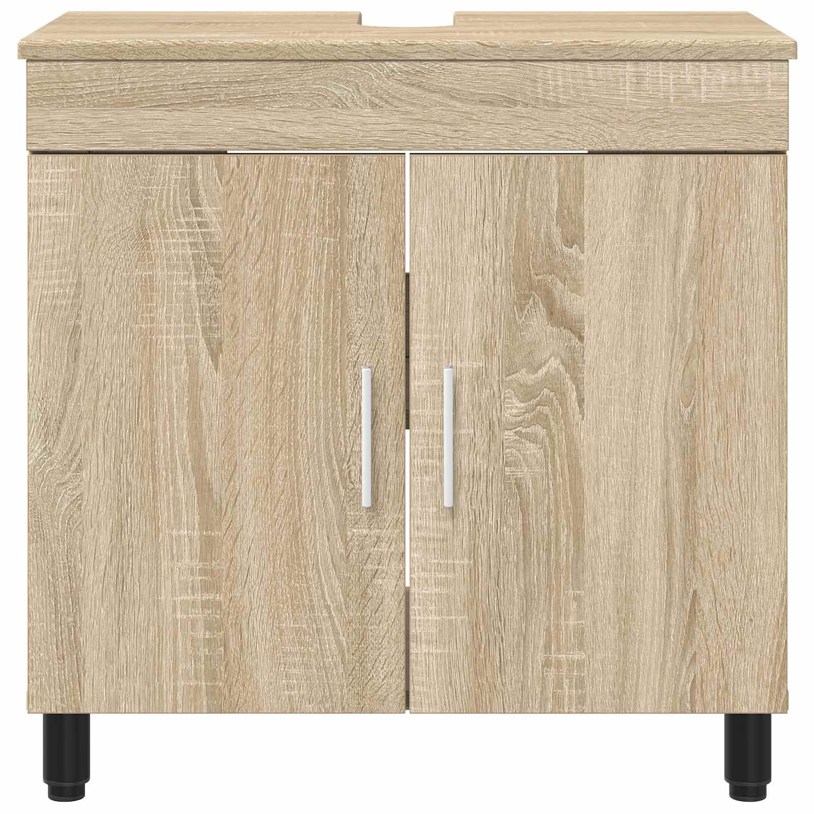 Badkamer Waskom Sonoma Eiken 60 x 35 x 60 cm Bewerkt hout