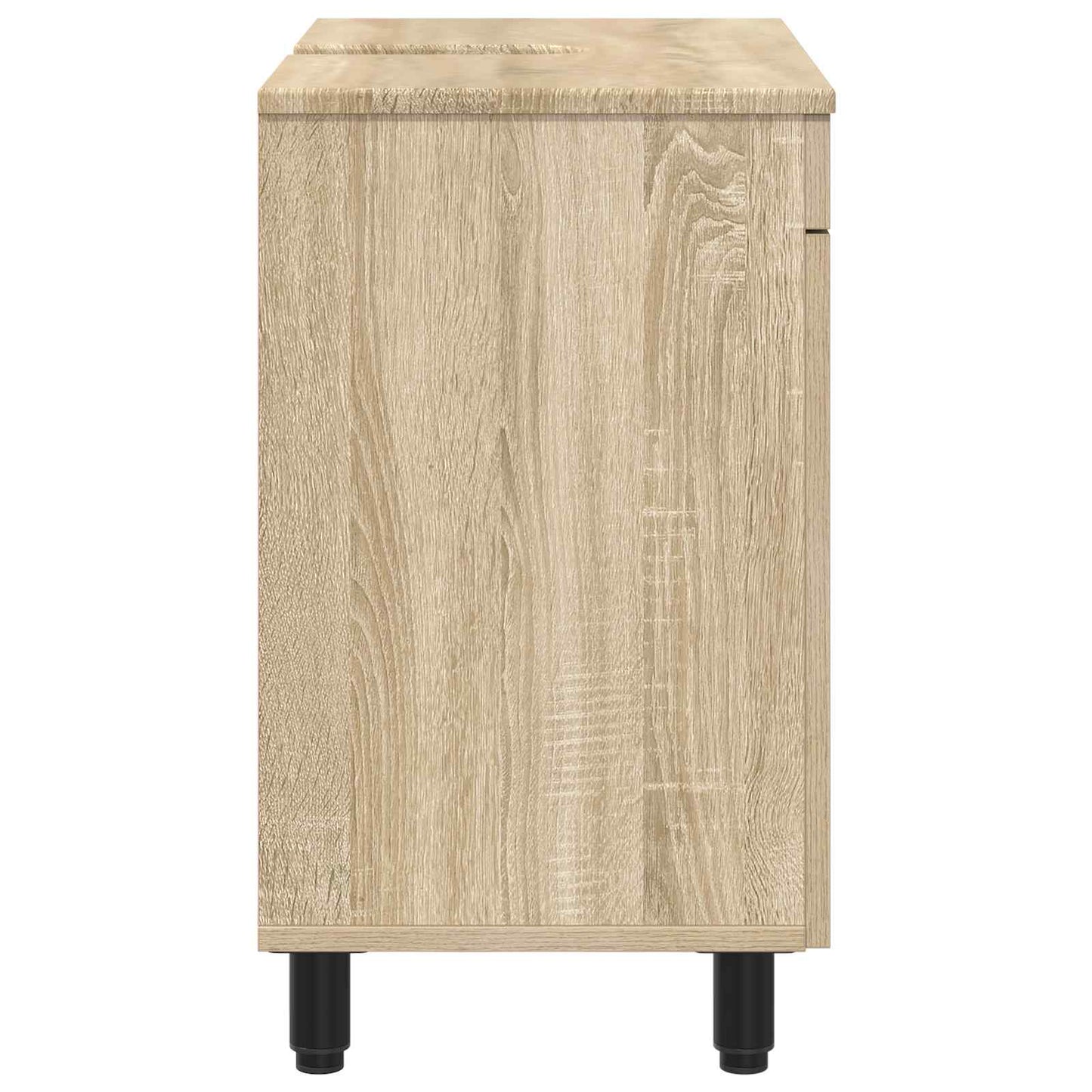 Badkamer Waskom Sonoma Eiken 60 x 35 x 60 cm Bewerkt hout