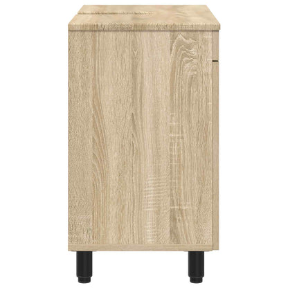 Badkamer Waskom Sonoma Eiken 60 x 35 x 60 cm Bewerkt hout