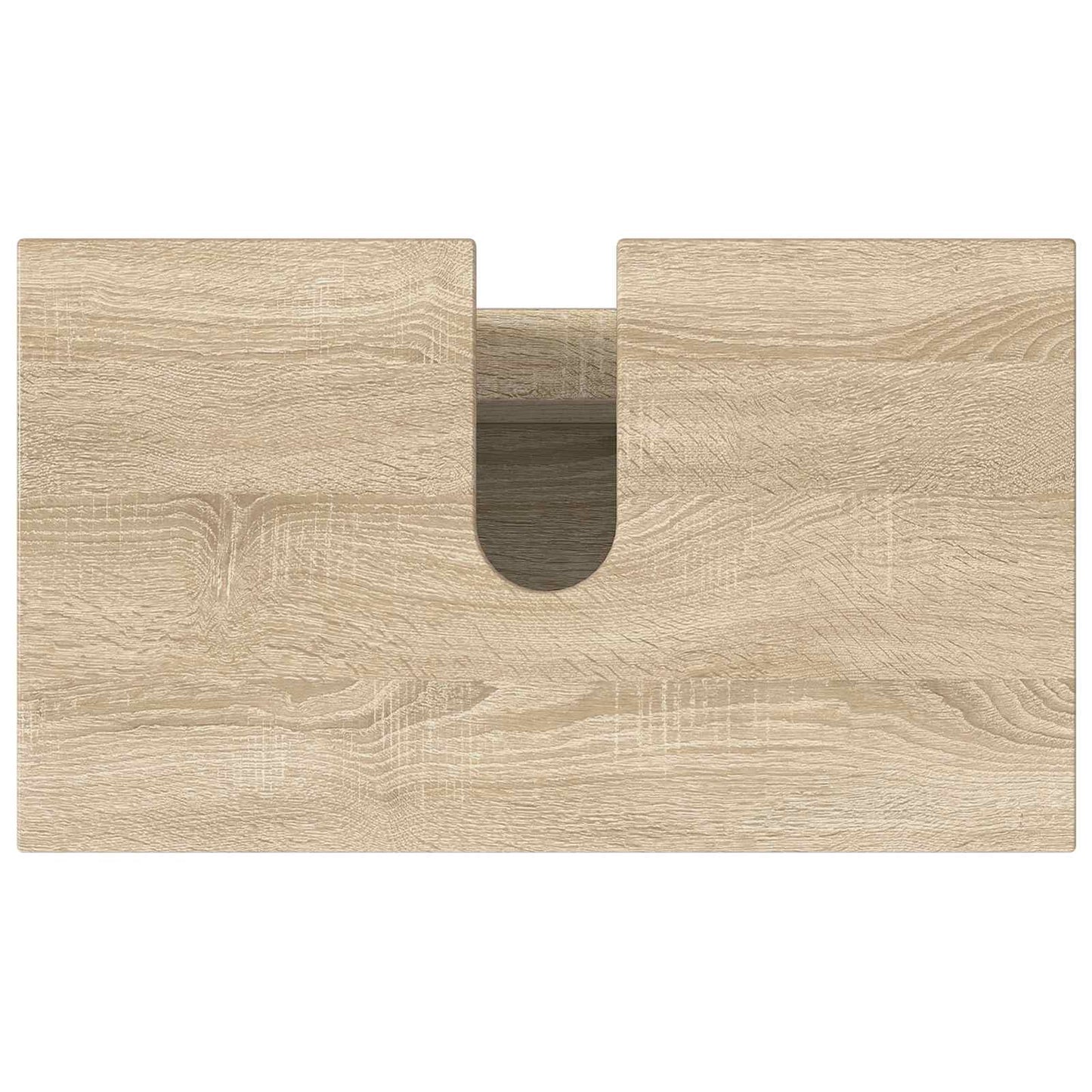 Badkamer Waskom Sonoma Eiken 60 x 35 x 60 cm Bewerkt hout