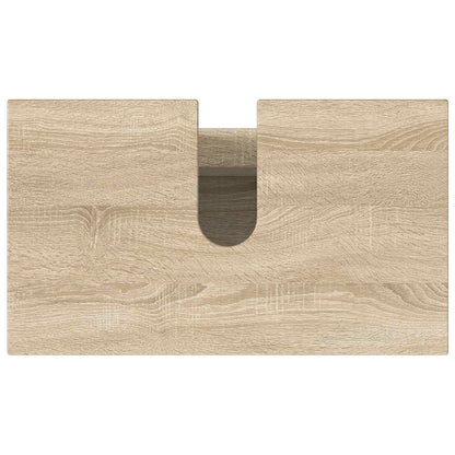 Badkamer Waskom Sonoma Eiken 60 x 35 x 60 cm Bewerkt hout