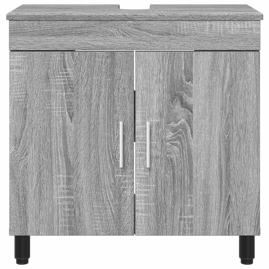 Badkamer Waskom Grijs Sonoma 60 x 35 x 60 cm Bewerkt hout