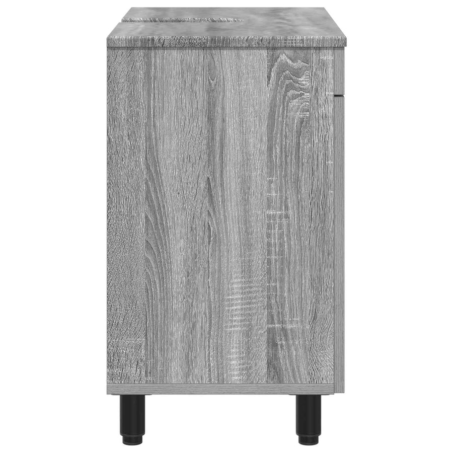 Badkamer Waskom Grijs Sonoma 60 x 35 x 60 cm Bewerkt hout