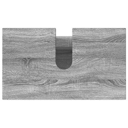 Badkamer Waskom Grijs Sonoma 60 x 35 x 60 cm Bewerkt hout