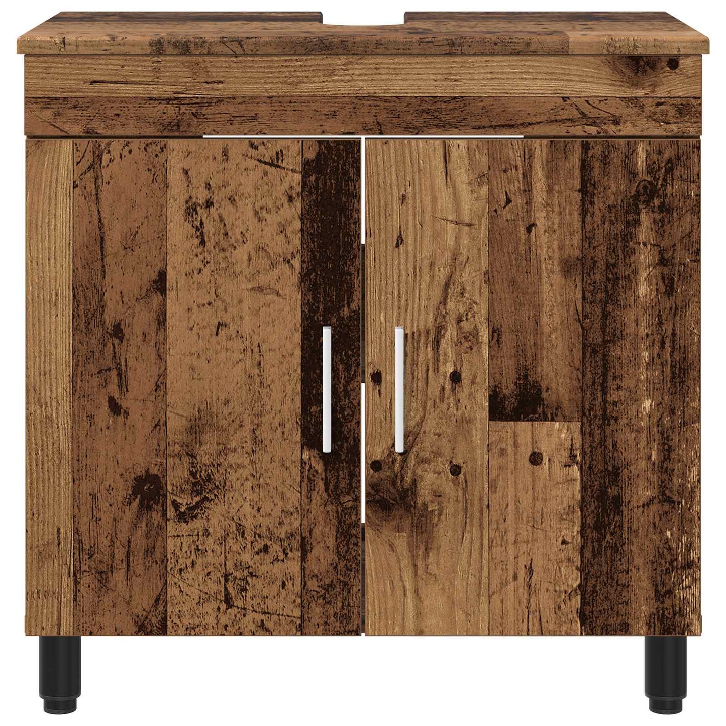 Badkamer Waskom Oud hout 60 x 35 x 60 cm Bewerkt hout
