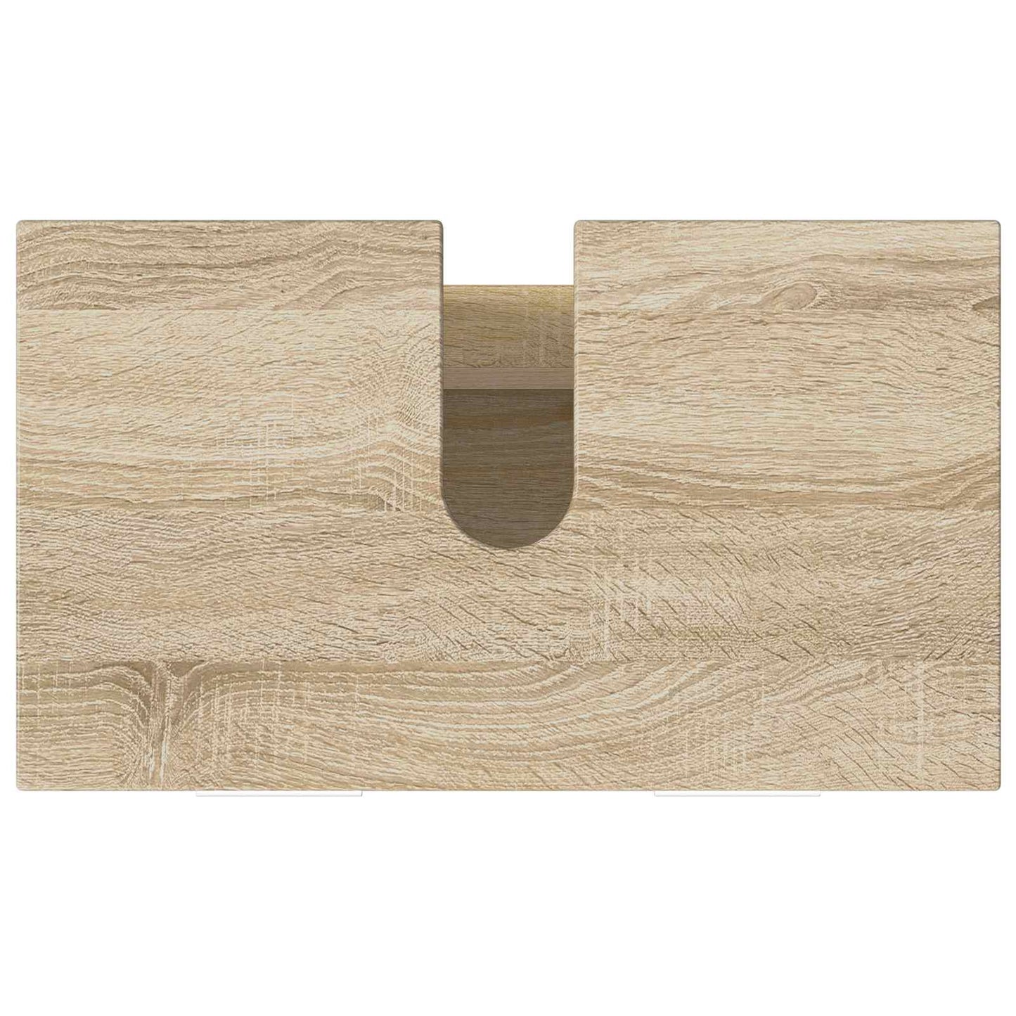 Badkamer Waskom Sonoma Eiken 60 x 35 x 60 cm Bewerkt hout