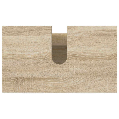 Badkamer Waskom Sonoma Eiken 60 x 35 x 60 cm Bewerkt hout