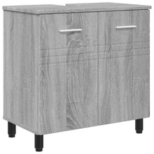 Badkamer Waskom Grijs Sonoma 60 x 35 x 60 cm Bewerkt hout