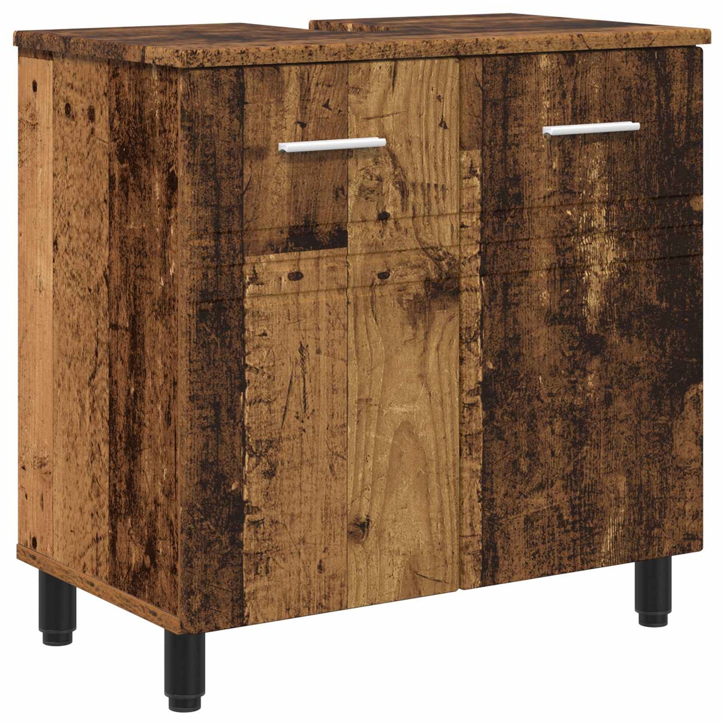 Badkamer Waskom Oud hout 60 x 35 x 60 cm Bewerkt hout