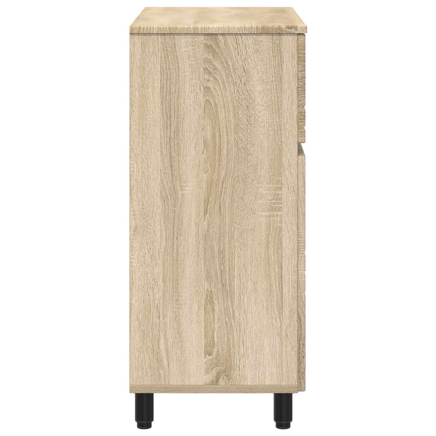 Badkamer Waskom Sonoma Eiken 60 x 35 x 80 cm Bewerkt hout