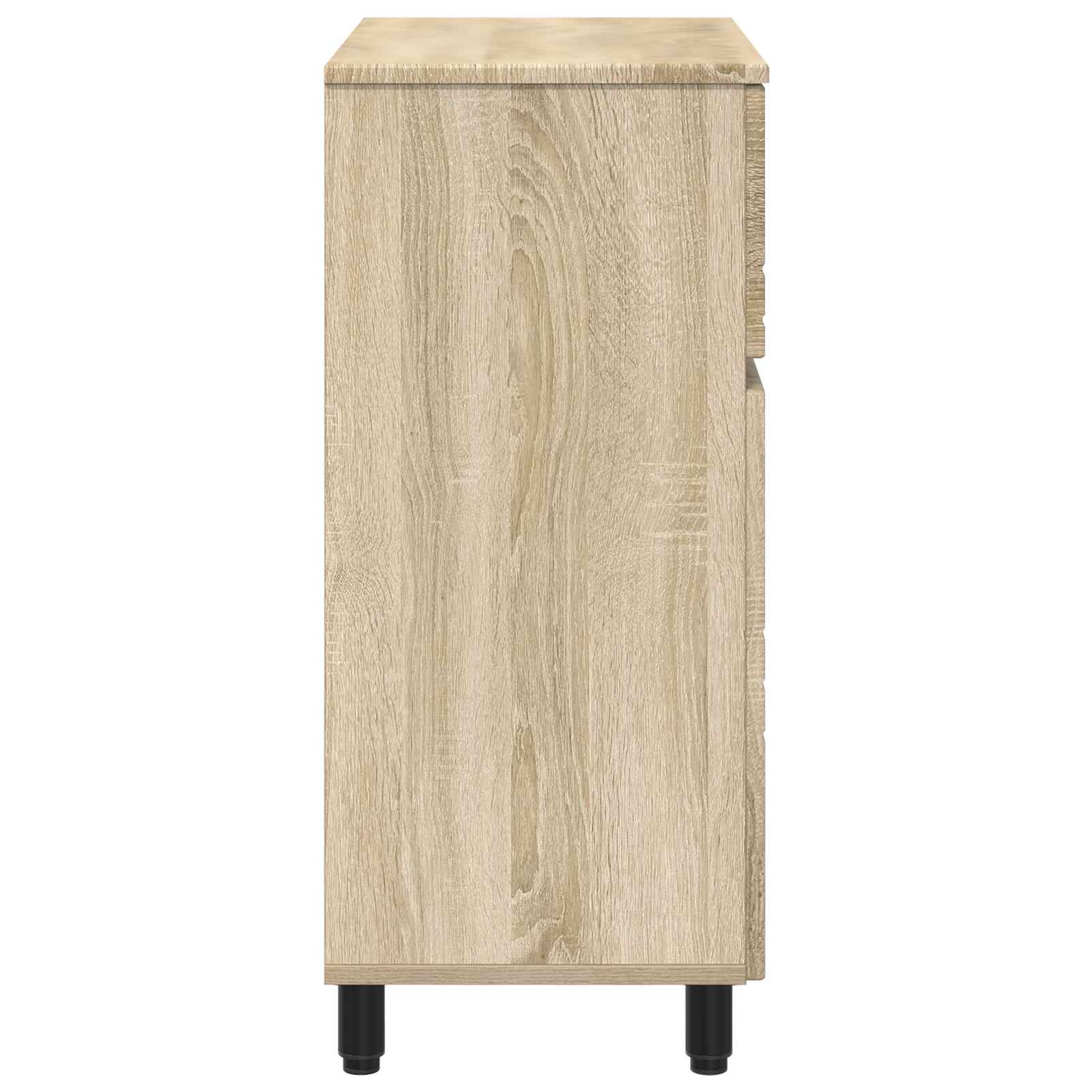Badkamer Waskom Sonoma Eiken 60 x 35 x 80 cm Bewerkt hout
