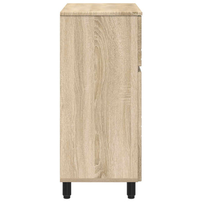 Badkamer Waskom Sonoma Eiken 60 x 35 x 80 cm Bewerkt hout