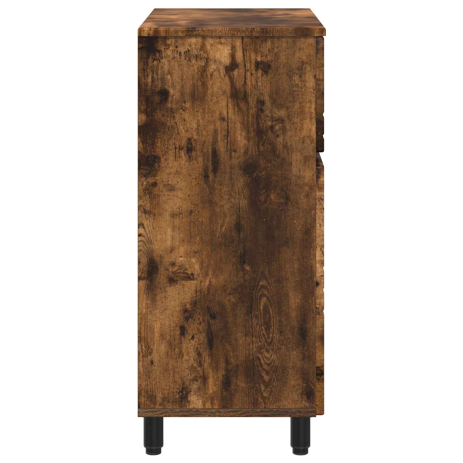 Badkamer Waskom Gerookt eiken 60 x 35 x 80 cm Bewerkt hout