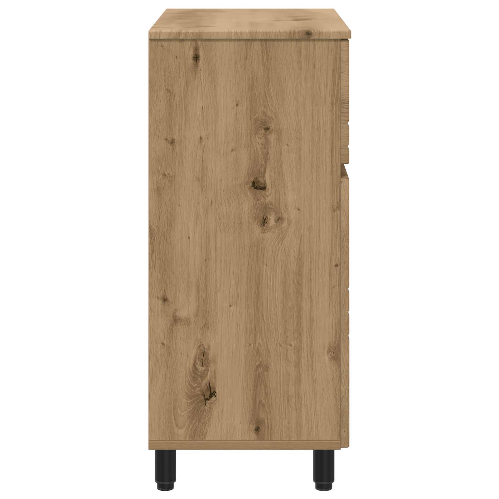 Badkamer Waskom Artisanaal eiken 60 x 35 x 80 cm Bewerkt hout