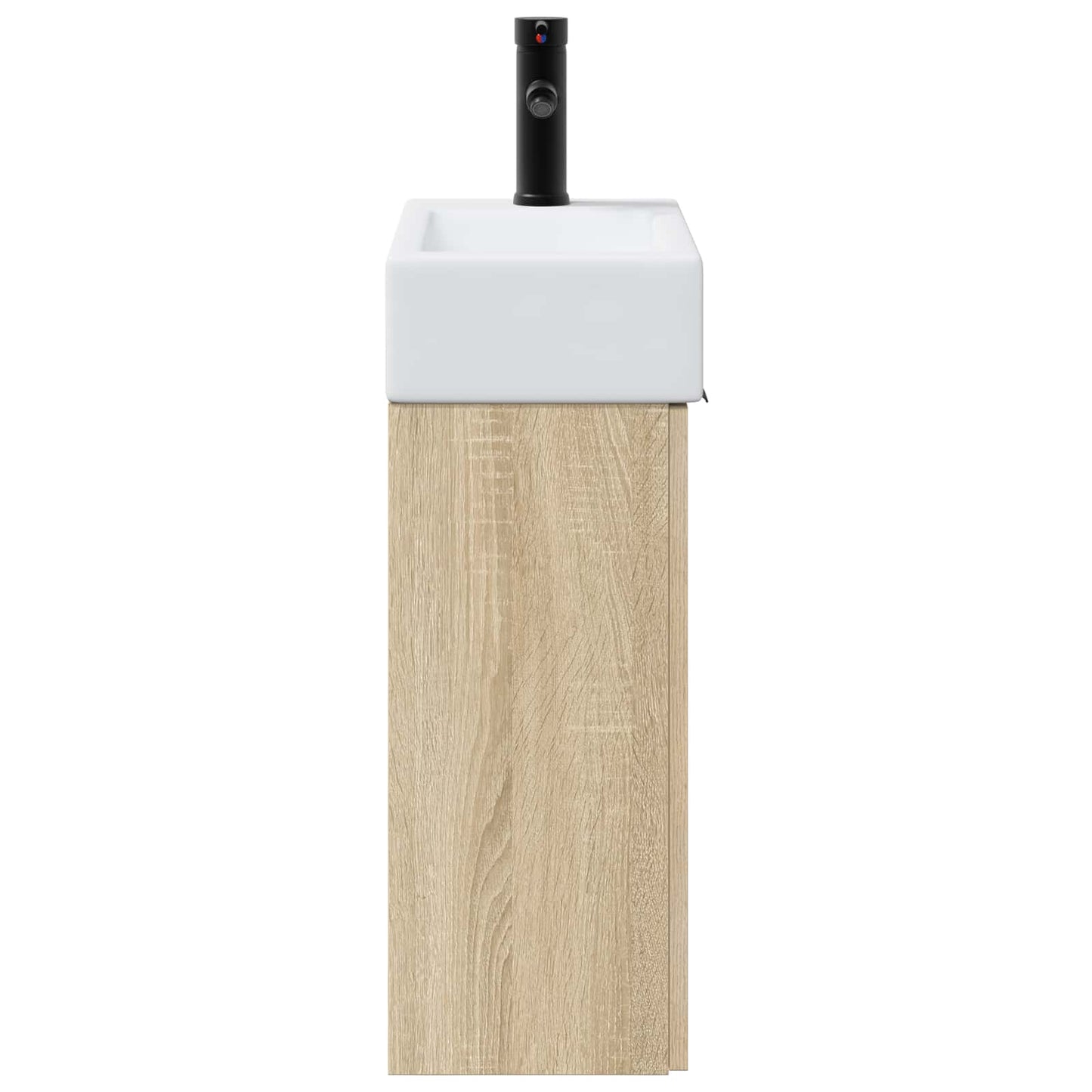 Badkamermeubel met kraan Sonoma Eiken 45,5 x 22,5 x 84 cm