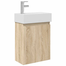 Badkamermeubel met kraan Sonoma Eiken 45,5 x 22,5 x 84 cm