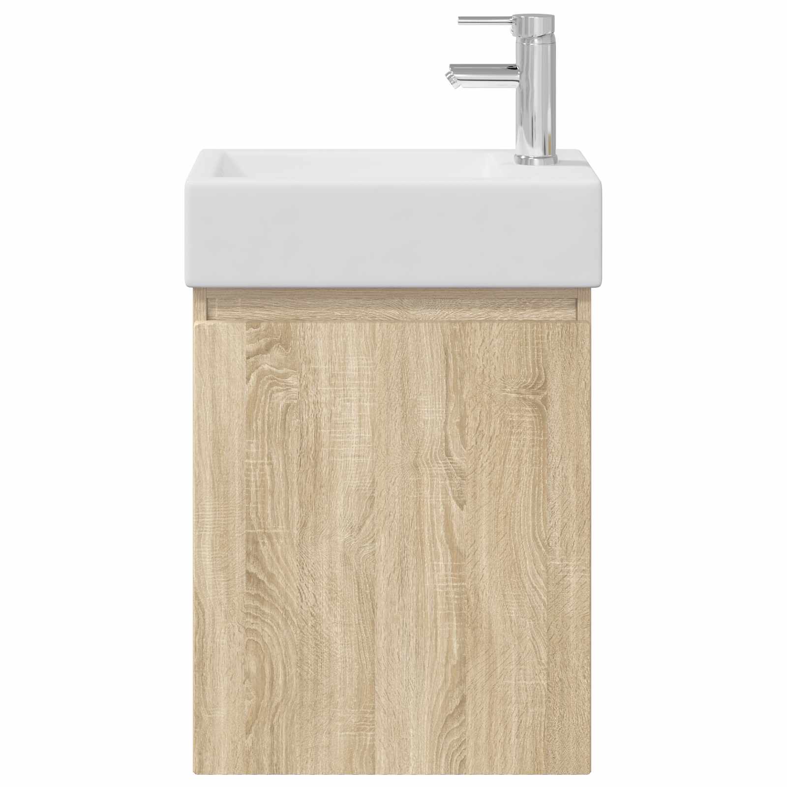 Badkamermeubel met kraan Sonoma Eiken 45,5 x 22,5 x 84 cm