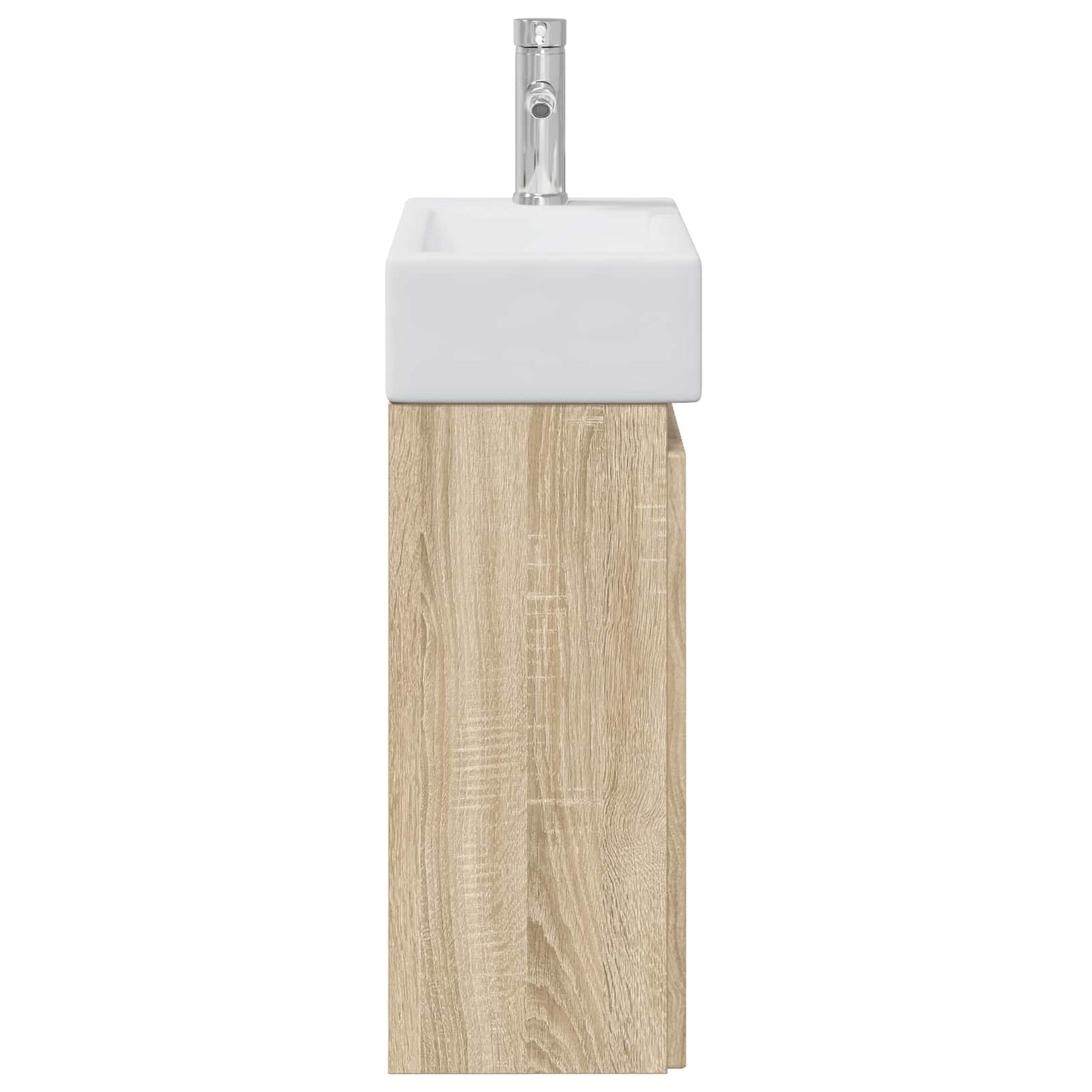 Badkamermeubel met kraan Sonoma Eiken 45,5 x 22,5 x 84 cm