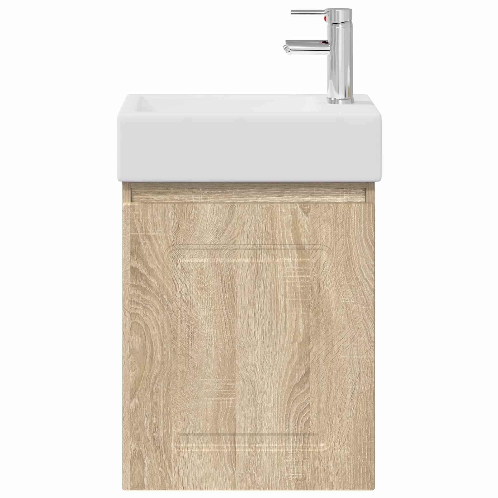 Badkamermeubel met kraan Sonoma Eiken 45,5 x 22,5 x 84 cm