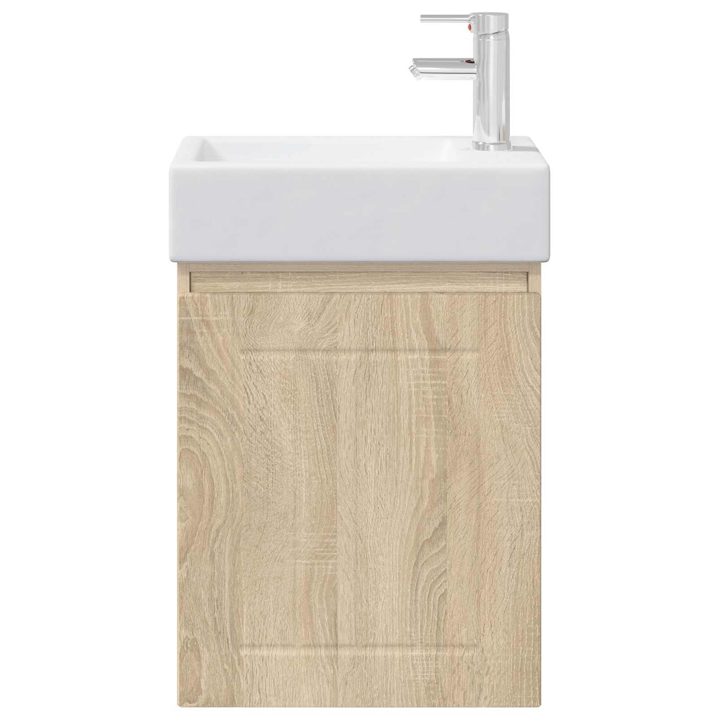 Badkamermeubel met kraan Sonoma Eiken 45,5 x 25,5 x 84 cm