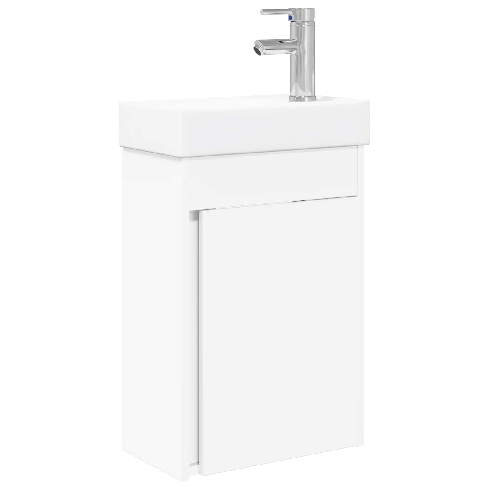 Badkamermeubel met kraan Wit 40,5 x 22,5 x 62 cm