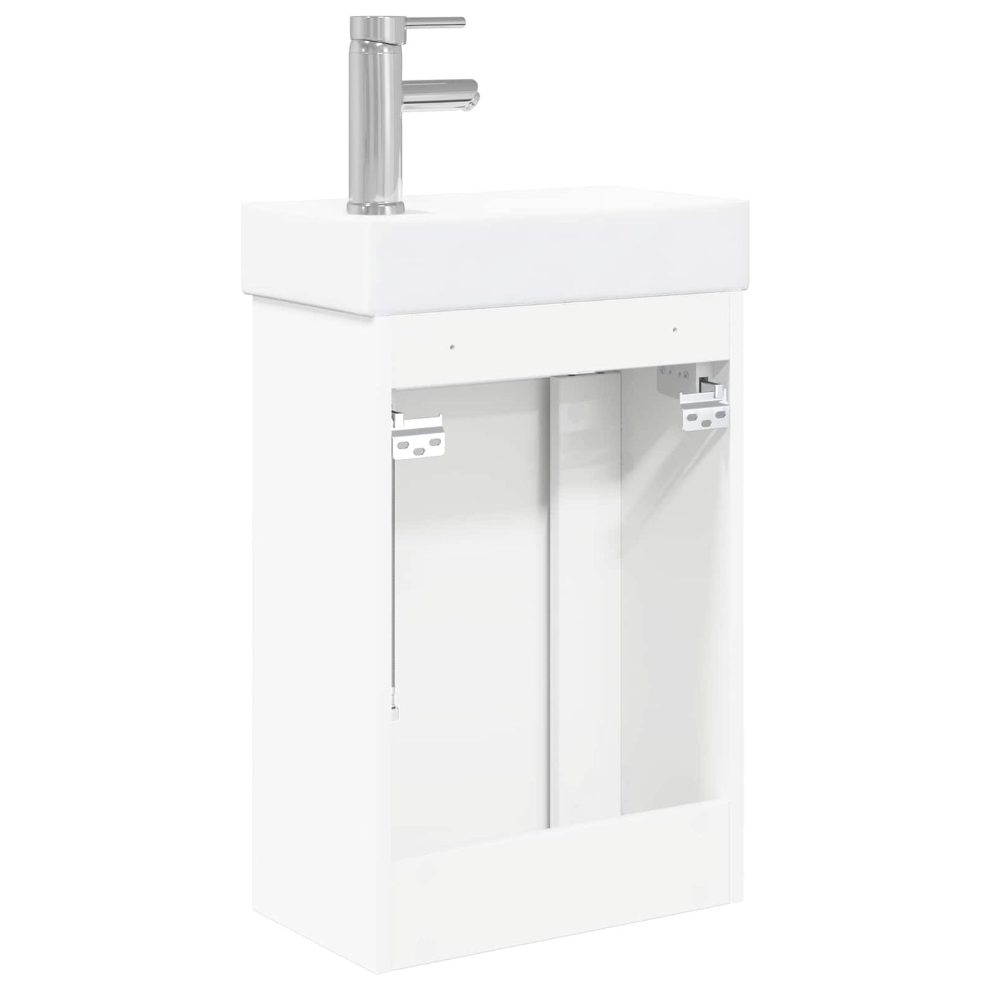 Badkamermeubel met kraan Wit 40,5 x 22,5 x 62 cm