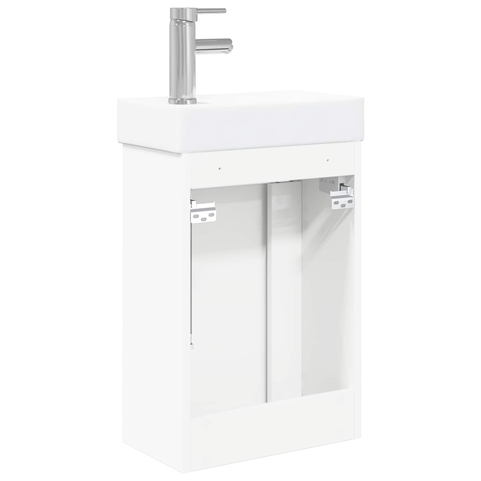 Badkamermeubel met kraan Wit 40,5 x 22,5 x 62 cm
