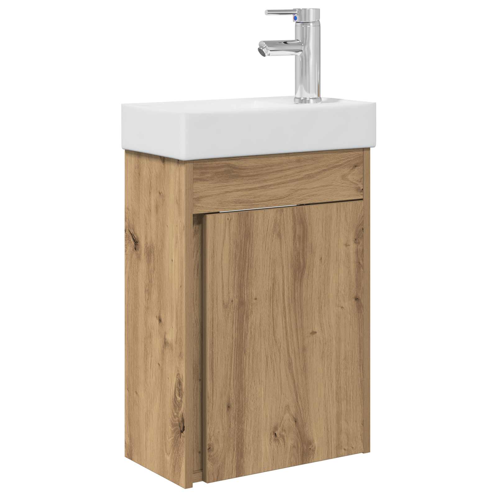 Badkamerkast met wastafel Artisan eik 40,5 x 22,5 x 62 cm