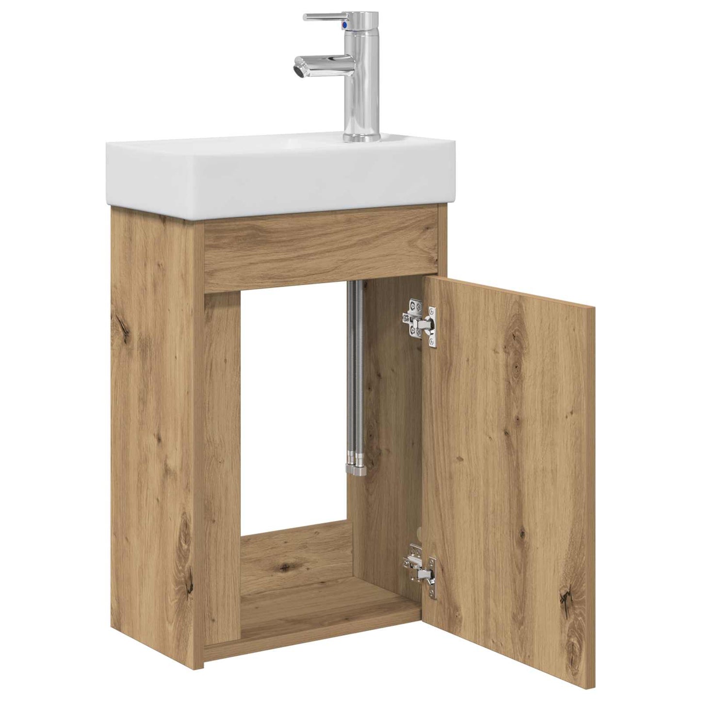 Badkamerkast met wastafel Artisan eik 40,5 x 22,5 x 62 cm