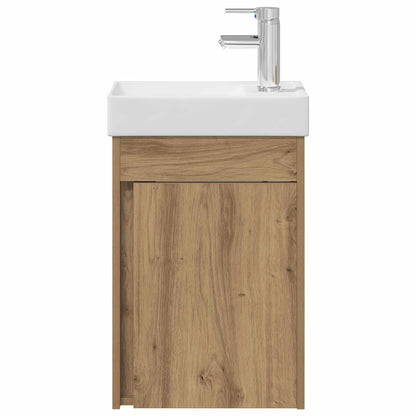 Badkamerkast met wastafel Artisan eik 40,5 x 22,5 x 62 cm